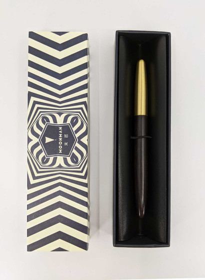 Majohn (formerly Moonman) M1 Fountain Pen Sandalwood Black F