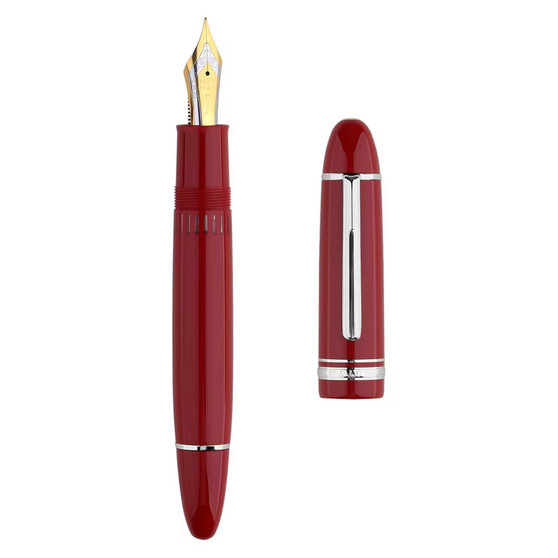 Majohn (formerly Moonman) P141 Piston Fountain Pen Red F