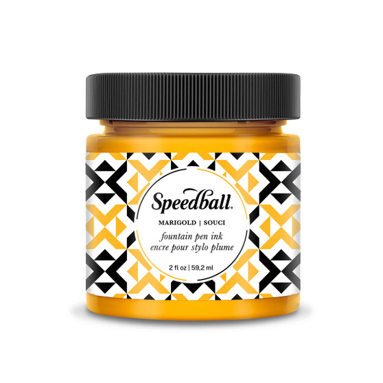 Speedball Fountain Pen Ink 2oz Marigold