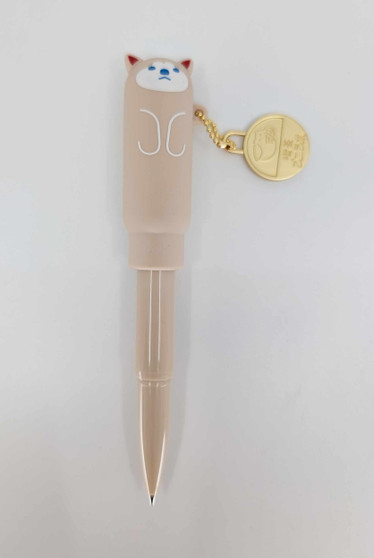 Punilabo Mini Ballpoint Pen Tan Dog