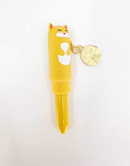 Punilabo Mini Ballpoint Pen Yellow Fox