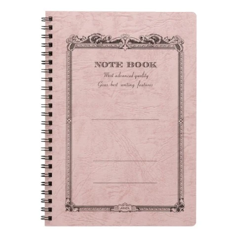 Apica CD Twin Ring Notebook A5 Peach Momo