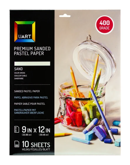 UART Premium Sanded Paper Sheets 9x12 #400 10 Pack