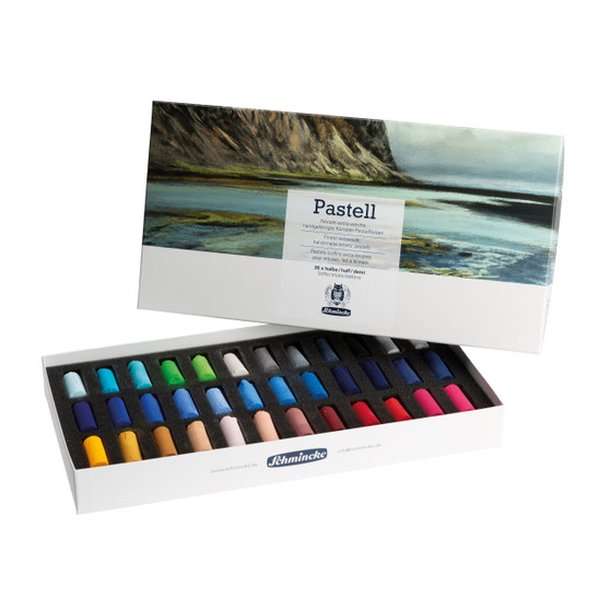 Schmincke Soft Pastel 36 Piece Set of Half Sticks