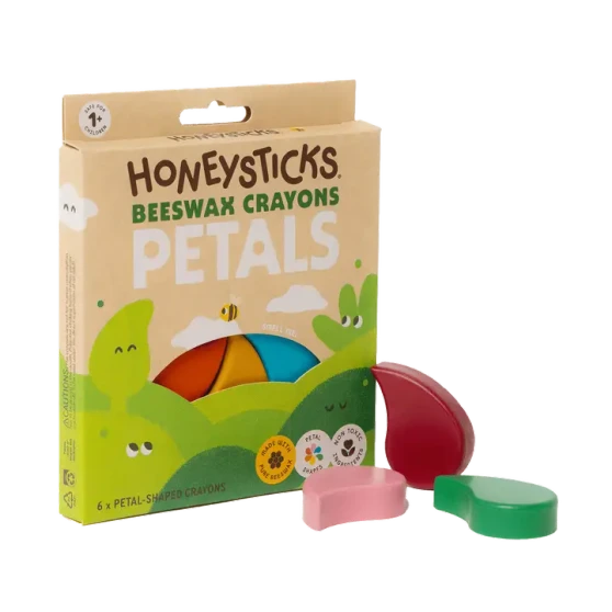 Honeysticks Beeswax Crayons Petals 6pk