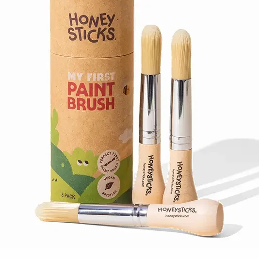 Honeysticks My First Paint Brush Set 3pk