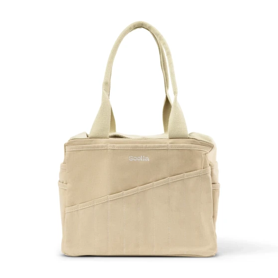 Soolla Studio Artist Tool Tote Bag Boho Beige