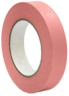 Colored Masking Tape 1" x 55 yards Pink