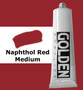 Golden Artist Colors Heavy Body Acrylic: 2oz Naphthol Red Medium
