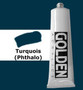 Golden Artist Colors Heavy Body Acrylic: 2oz Turquoise Phthalo