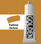 Golden Artist Colors Heavy Body Acrylic: 2oz Yellow Ochre