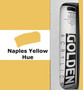 Golden Artist Colors Heavy Body Acrylic: 5oz Historical Naples Yellow Hue