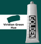 Golden Artist Colors Heavy Body Acrylic: 2oz Historical Viridian Green Hue