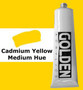 Golden Artist Colors Heavy Body Acrylic: 2oz Cadmium Yellow Medium Hue