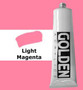 Golden Artist Colors Heavy Body Acrylic: 2oz Light Magenta