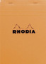 Rhodia Classic Stapled Topbound 6x8.25 Lined W/Margin