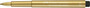 Faber-Castell Pitt Artist Pen Brush Metallic Gold