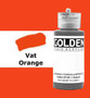 Golden Artist Colors Fluid Acrylic: 1oz Vat Orange