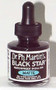 Dr. Ph. Martin's Black Star Matte Waterproof Ink