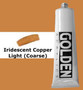 Golden Artist Colors Heavy Body Acrylic: 2oz Iridescent Copper Light Coarse