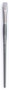 Jack Richeson Grey Matters Synthetic Brush for Acrylic Bright size 10