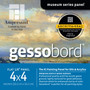 Ampersand Museum Series Gessobord Flat 4x4 4pk