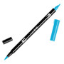 Tombow Dual Brush Marker Reflective Blue