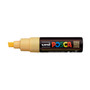 POSCA Acrylic Paint Marker PC-8K Broad Chisel Fluorescent Light Orange