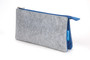 Itoya Midtown Pouch 5x9 Grey/Blue