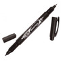 Tombow MONO Twin Permanent Marker Black