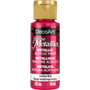 DecoArt Americana Acrylic 2oz Metallic Festive Red