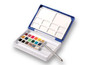 Holbein 1/2 Pan Watercolor Palm Box Plus Set of 18 Colors