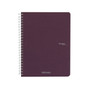 Fabriano EcoQua Spiral-bound Grid Paper 5.8"x 8.25" Wine