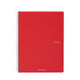 Fabriano EcoQua Spiral-bound Blank Paper 8.2"x 11.7" Red