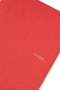 Fabriano EcoQua Staple-bound Lined Paper 8.2"x11.7" Red