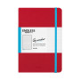 Endless Recorder Notebook Ruled Crimson Sky Red