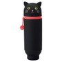 Punilabo Silicone Pen Case Black Cat