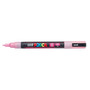 POSCA Acrylic Paint Marker PC-3M Fine Glitter Pink