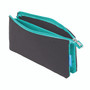 Itoya Midtown Pouch 5X9" Black/Wintergreen