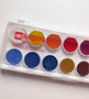 Angora Round Opaque Watercolor Pan 14 Set