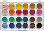 Angora Round Opaque Watercolor Pan 24 Set