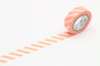 MT Washi Tape Salmon Stripe