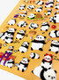 BC Mini Stickers Puffy Pandas