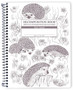 Michael Roger Press Decomposition Spiral Bound Dot Grid Notebook Hedgehog