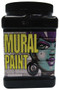 Chroma Mural Paint Half Gallon Blacktop Black