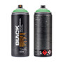 Montana Black High-Pressure Spray Paint Can Revolt Green