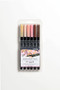 Lyra Aqua Brush Duo Marker Set 6 Skin Tones