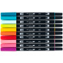 Tombow Dual Brush Marker Set of 10 Tropical