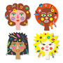 Djeco Hair Dresser Sticker Collage Activity