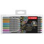 Stabilo Pen 68 Metallic Marker 8 Set Wallet